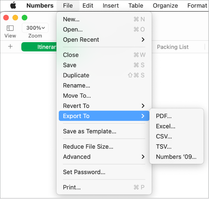 switching between windows in excel for mac os